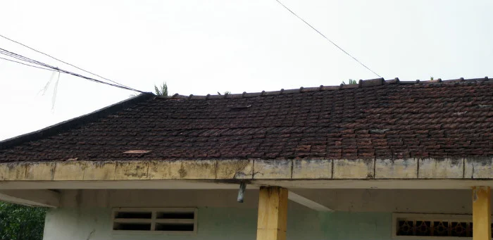 Damaged House Roof