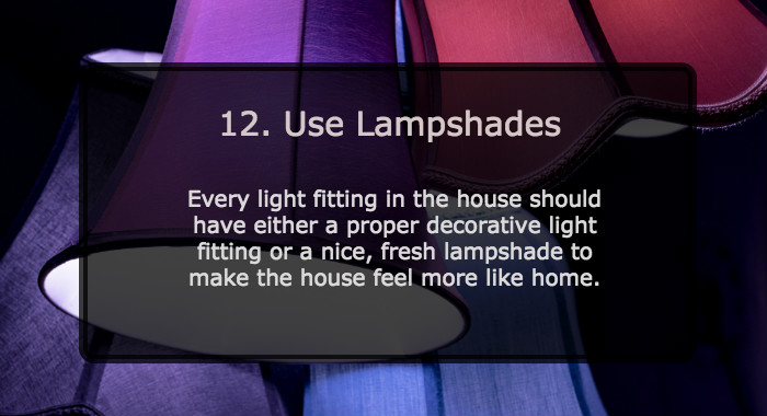 Use Lampshades To Sell Home Quickly