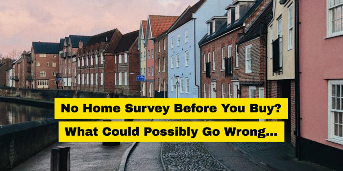 Dangers of not surveying a home