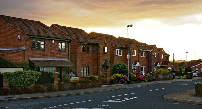 Typical UK street