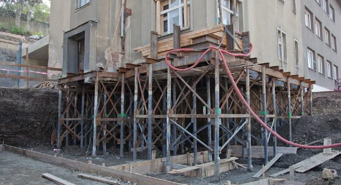 Underpinning is the renovation or construction to strengthen a building’s current foundation to make it safe.