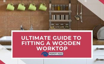 Fitting a wooden worktop