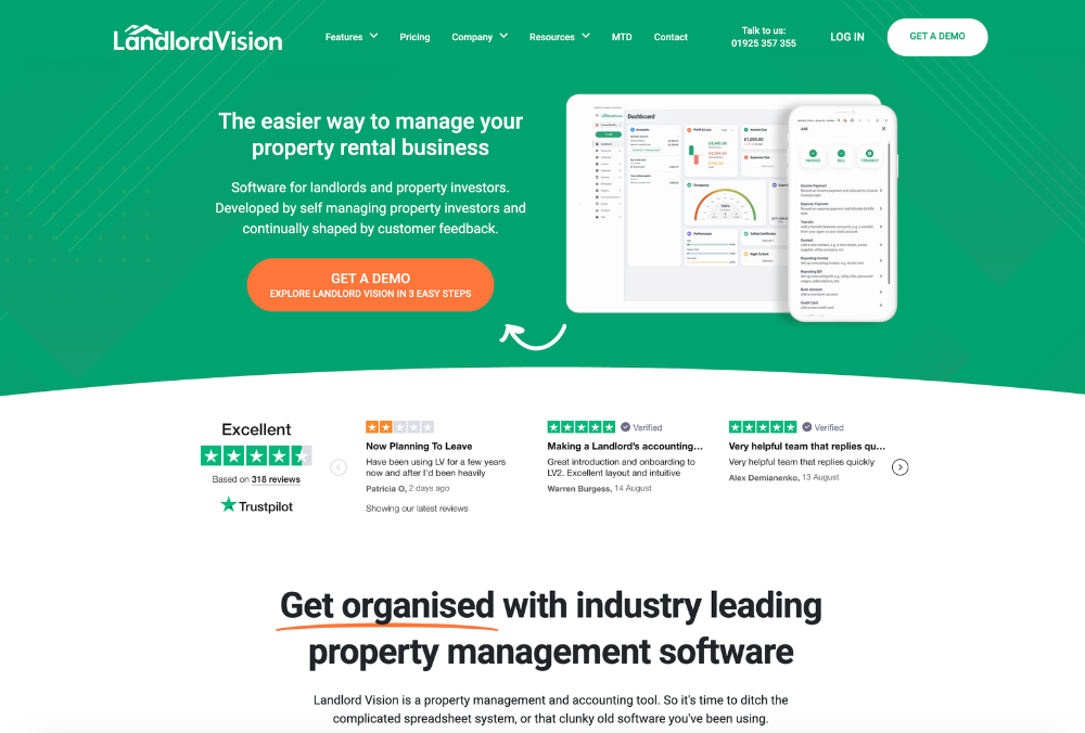 Landlord Vision Review