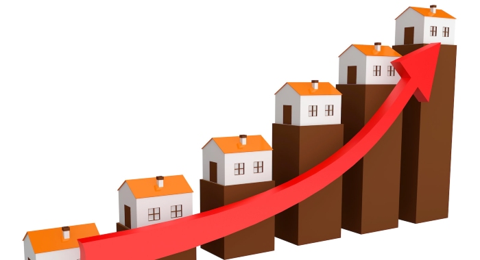 Slowdown in house price increases