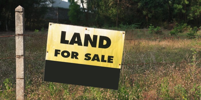 High Demand For Land Pushes Prices Up